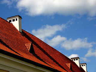 Image showing Roof and the sky