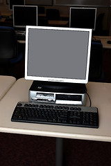 Image showing computer classroom