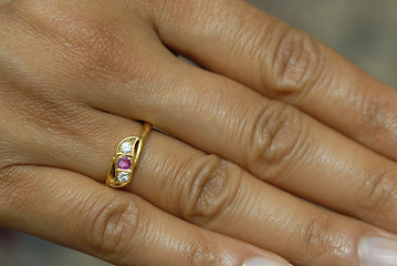 Image showing Engagement ring