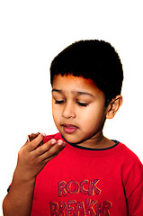 Image showing Eating Candy