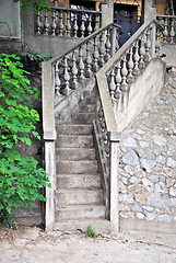 Image showing Stone stairs