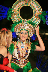 Image showing Carnival Parade in Arrecife Lanzarote 2009