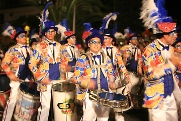 Image showing Carnival Parade in Arrecife Lanzarote 2009