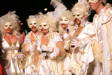 Image showing Carnival Parade in Arrecife Lanzarote 2009