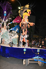Image showing Carnival Parade in Arrecife Lanzarote 2009