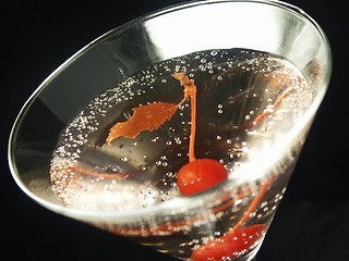 Image showing cherry martini #2