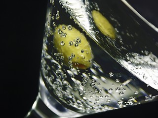 Image showing bubbly martini