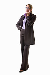 Image showing Woman in business suit