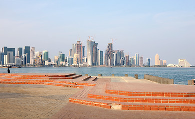 Image showing Doha skyline