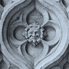 Image showing stone face