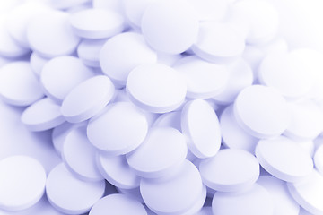 Image showing white pills