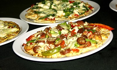 Image showing pizzas