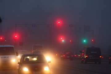 Image showing Foggy night