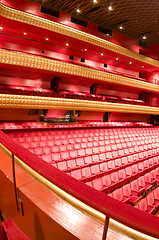 Image showing interior famous national theater nicaragua