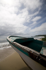 Image showing fishing boat corn island nicaragua