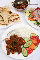 Image showing Beef chilli curry vertical