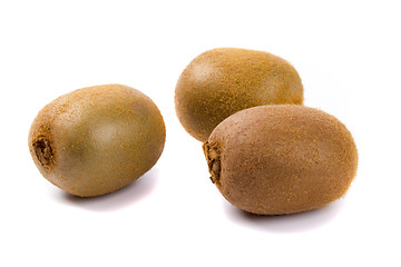 Image showing three kiwi