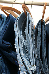 Image showing Blue jeans