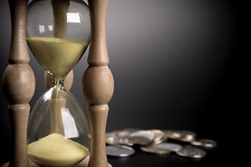 Image showing time is money