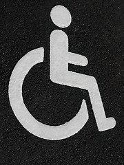 Image showing Disabled sign 