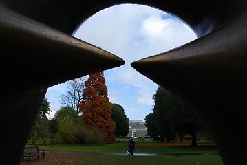Image showing Henry Moore at Kew