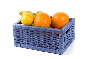 Image showing basket with fruits