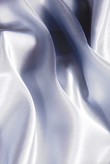 Image showing white satin background