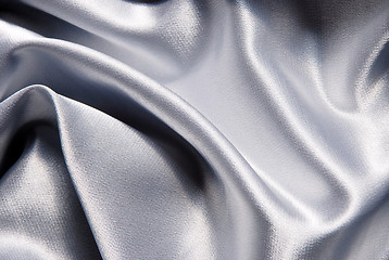 Image showing white satin background