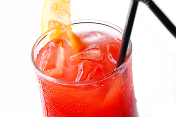 Image showing colorful cocktail