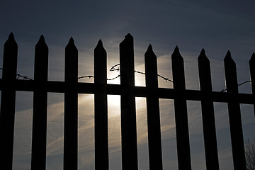 Image showing Security fence 2