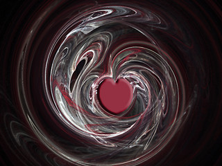 Image showing Troubled heart