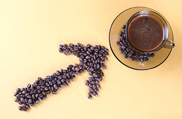 Image showing Cup with coffee