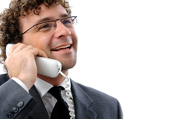 Image showing Friendly businessman