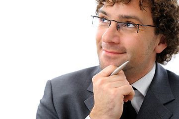 Image showing Friendly businessman