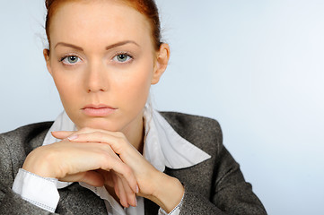 Image showing beautiful businesswoman