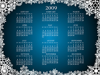 Image showing 2009 calendar