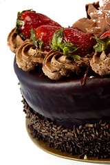 Image showing Strawberry Chocolate Cake