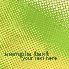 Image showing Halftone pattern, dots easily editable vector illustration