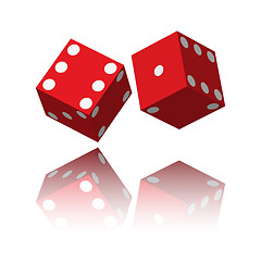 Image showing two dice