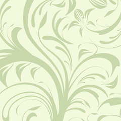 Image showing Abstract floral background