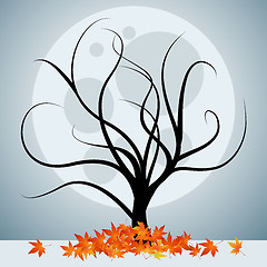 Image showing Abstract tree vector illustration