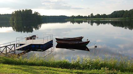 Image showing Row - boat