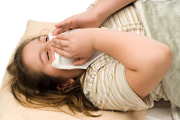 Image showing Sick Kid