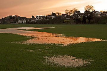 Image showing floodwater