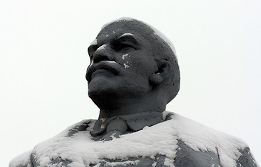 Image showing Lenin monument in Belarus
