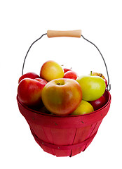 Image showing Apple basket