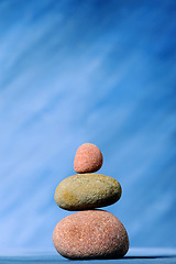 Image showing stack of stones