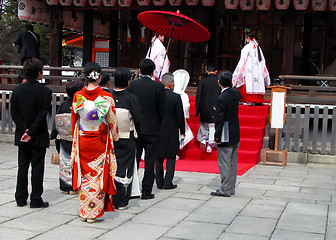 Image showing Shinto Wedding