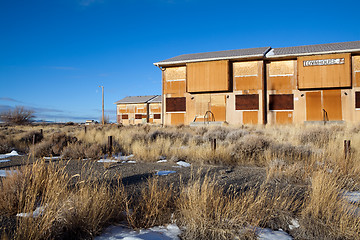 Image showing abandoned town