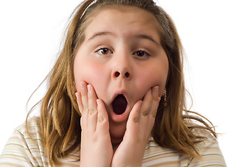 Image showing Surprised Girl